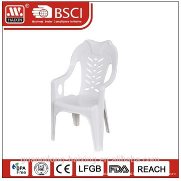 2015 novo projeto cadeira plástica com braços / confortável cadeira